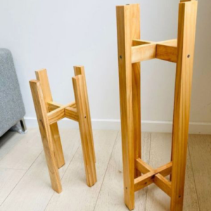 Soportes de Madera en Cruz Altos